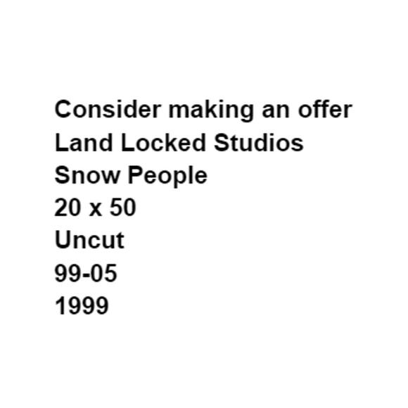 Land Locked Studios 99-05 Pattern Snow People Vintage Christmas Paper Piecing - Picture 3 of 5